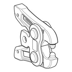 Geberit Mapress Zwischenbacke für Pressring schwenkbar, D 12-35mm, Kompatibilität 2... GEBERIT-691199001 4064746014215 (Abb. 1)