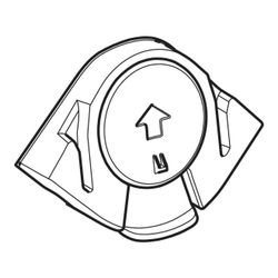 Geberit Einsatz für Spülverteiler, 246150001... GEBERIT-246150001 4064746039492 (Abb. 1)