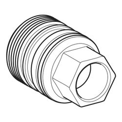 Geberit Anschluss für Spülverteiler für Panzerschlauch, 246147001... GEBERIT-246147001 4064746039515 (Abb. 1)