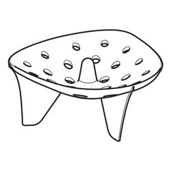 Geberit Ablaufsieb für Renova und Selnova S/M Urinale, 116119001... GEBERIT-116119001 4064746039546 (Abb. 1)