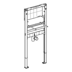 Geberit Duofix Element für Waschtisch 112-130cm Wandarmatur Unterputz, für Metall-, ... GEBERIT-111493002 4064746030116 (Abb. 1)