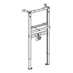 Geberit Duofix Montageelement für Waschtisch, 112cm, Stahl, beschichtet, 458404002... GEBERIT-458404002 4064746032899 (Abb. 1)