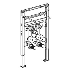 Geberit Duofix Element für Waschtisch, 82-98cm, Standarmatur mit 2 Wasserzählerstrec... GEBERIT-111028002 4064746029059 (Abb. 1)