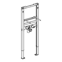 Geberit Duofix Element für Waschtisch, 112cm schmale Ausführung, Standarmatur... GEBERIT-111266002 4064746029349 (Abb. 1)