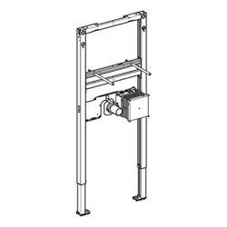 Geberit Duofix Element für Waschtisch, 112cm, elektronische Standarmatur mit UP-Funk... GEBERIT-111551002 4064746030383 (Abb. 1)