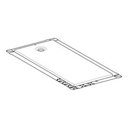 Geberit Olona Rechteckduschwanne mit Dichtvlies 170x75cm, Mattweiß... GEBERIT-550927001 4025410873521 (Abb. 1)