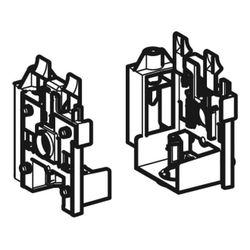 Geberit Set Konsolen für Monolith Sanitärmodule, 243994001... GEBERIT-243994001 4025416585138 (Abb. 1)