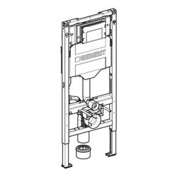 Geberit Duofix Element für Wand-WC 112cm, Metall-/Holzständerwände, mit Sigma Unterp... GEBERIT-111900006 4064746031335 (Abb. 1)
