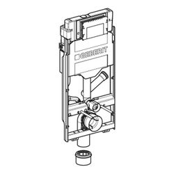 Geberit GIS Element für Wand-WC 114cm, mit Sigma Unterputzspülkasten 12cm, für Geruc... GEBERIT-461315006 4064746033018 (Abb. 1)