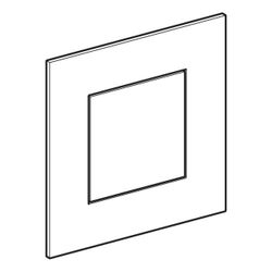 Geberit Betätigungsplatte für Typ 40 Urinalsteuerung, eckig, 12,5x12,5x0,4cm, Schwar... GEBERIT-246119SJ1 4064746043758 (Abb. 1)