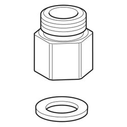 Geberit Durchflussbegrenzer für Typ 60 Waschtischarmatur, 6 l, Niederdruck, 24117600... GEBERIT-241176001 4025416628767 (Abb. 1)