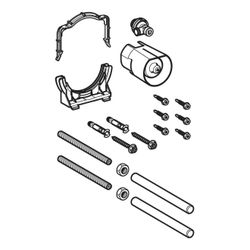 Geberit Montagezubehör für Duofix Element für Wand-WC, mit Delta UP-Spülkasten 12cm ... GEBERIT-242272002 4064746032011 (Abb. 1)