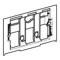 Geberit Befestigungsrahmen für Sigma40 Betätigungsplatte, 246165001... GEBERIT-246165001 4064746057830 (Abb. 1)