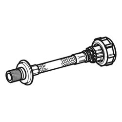 Geberit Panzerschlauch DN 8 Nip 3/8"... GEBERIT-243740001 4025416590033 (Abb. 1)