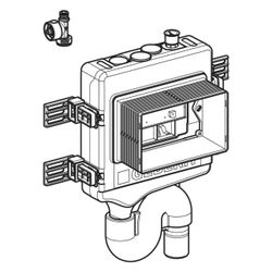 Geberit Hygienespülung HS50, mit Sensor, 50mm, 1 Wasseranschluss rechts, 616274001... GEBERIT-616274001 4025410735898 (Abb. 1)