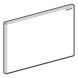 Geberit Abdeckplatte für Hygienespülung aus Kunststoff, Alpinweiß... GEBERIT-616222111 4025416589860 (Abb. 1)