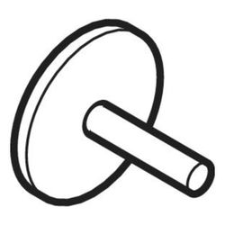 Geberit Silent-Pro Reparaturrondelle Außendurchmesser 50-160mm... GEBERIT-359153141 4025416474326 (Abb. 1)