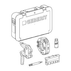 Geberit Mapress Pressschlinge Typ 2XL, im Koffer Außendurchmesser 108mm... GEBERIT-691189001 4025416550013 (Abb. 1)
