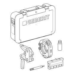 Geberit Mapress Pressschlinge Typ 2XL, im Koffer Außendurchmesser 108mm... GEBERIT-691189001 4025416550013 (Abb. 1)