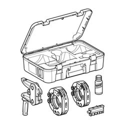 Geberit Mapress Pressschlingen Typ 2XL, im Koffer Außendurchmesser 76,1/88,9mm... GEBERIT-691188001 4025416549994 (Abb. 1)