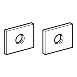 Geberit Duofix Befestigungsplatte für Waschtischelement aus Stahl 246187002... GEBERIT-246187002 4064746069147 (Abb. 1)