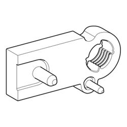 Geberit Befestigungslasche für Distanzbolzen... GEBERIT-889246001 4025416050186 (Abb. 1)