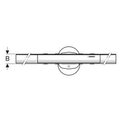 Geberit CleanLine50 Duschrinne Länge 30-110cm, Edelstahl gebürstet, Baujahr 2025... GEBERIT-154448KS2 4064746057533 (Abb. 1)