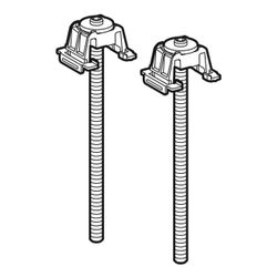 Geberit Set Fußverlängerungen für Installationsrahmen für Setaplano Duschfläche... GEBERIT-154036001 4025416626626 (Abb. 1)