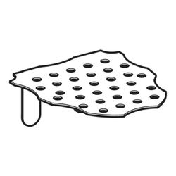 Geberit Renova Ablaufsieb für Urinal Edelstahl... GEBERIT-510410000 4022009300345 (Abb. 1)