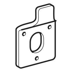 Geberit Befestigungslasche für Handwaschbecken... GEBERIT-554005000 4022009183177 (Abb. 1)