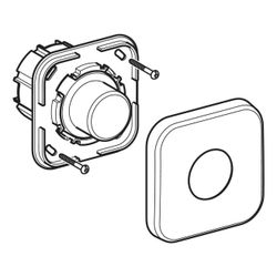 Geberit Handdrücker pneumatisch, Unterputz, Hochglanz verchromt... GEBERIT-888544211 4025416086314 (Abb. 1)