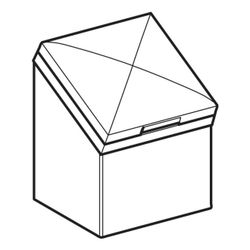 Geberit Steckdosenelement Steckertyp CEE 7/16, Anthrazit... GEBERIT-501020000 4022009343441 (Abb. 1)