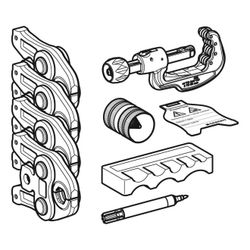 Geberit Mapress Set Pressbacken Typ 2 Außendurchmesser 15/18/22/28mm... GEBERIT-690231001 4025416519164 (Abb. 1)