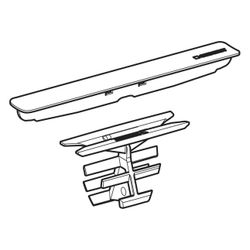 Geberit Abdeckung für CleanLine30 Duschrinne, 15,6cm, Schwarz, 246204TE1... GEBERIT-246204TE1 4064746079030 (Abb. 1)