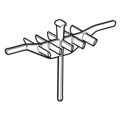 Geberit Kammeinsatz für CleanLine50 Duschrinnen, Kunststoff, 245639001... GEBERIT-245639001 4025410760418 (Abb. 1)