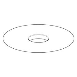 Geberit Flansch für Bodenablauf steckbar, 31cm, Edelstahl 304, 388137001... GEBERIT-388137001 4064746094095 (Abb. 1)