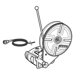 Geberit Elektrohobel d200-315, 600W, 230V, 200-315mm, 359060P22... GEBERIT-359060P22 4064746094637 (Abb. 1)