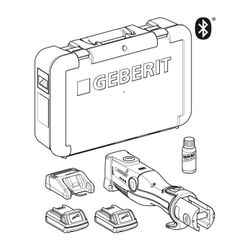 Geberit ACO 203plus Pressgerät Typ 2 im Koffer, 230V/50-60 Hz Steckertyp CEE 7/16 Le... GEBERIT-691218P12 4025416285830 (Abb. 1)