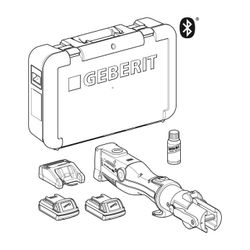 Geberit ACO 203XLplus Pressgerät Typ 2/Typ 2XL im Koffer 230V/50-60 Hz Steckertyp CE... GEBERIT-691229P12 4025410781185 (Abb. 1)