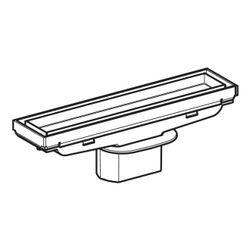 Geberit CleanLine Duschrinne, befliesbar Sonderanfertigung/Edelstahl gebürstet... GEBERIT-154455001 4025416800187 (Abb. 1)