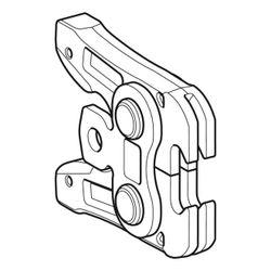 Geberit ZB 203A Zwischenbacke Typ 2 Außendurchmesser 35/42/50/54/63/66,7/75mm... GEBERIT-691203001 4025416189039 (Abb. 1)