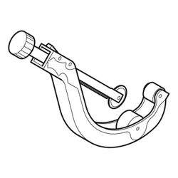 Geberit Rohrschneider für Kunststoffrohre Außendurchmesser 100-168mm... GEBERIT-358504001 4025416228424 (Abb. 1)