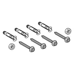Geberit Befestigungsset für WCs Bidets und Waschtische Stahl/Kunststoff 216179001... GEBERIT-216179001 4025416260936 (Abb. 1)