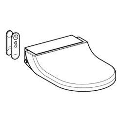 Geberit AquaClean Tuma Classic WC-Aufsatz, Alpinweiß... GEBERIT-146070111 4025416844181 (Abb. 1)