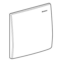 Geberit Abdeckplatte 16x16cm, Edelstahl gebürstet... GEBERIT-243853FW1 4025416200529 (Abb. 1)