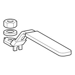 Geberit Set Betätigungshebel abschließbar, für Geberit Mapress Kugelhahn, geflanscht DN ... GEBERIT-90781 4025410548023 (Abb. 1)