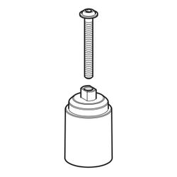 Geberit Set Spindelverlängerung für Kugelhahn DN 25/32... GEBERIT-610059001 4025416217428 (Abb. 1)