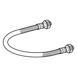 Geberit Panzerschlauch DN 6, G 3/8" x G 3/8", 243857001... GEBERIT-243857001 4025416308997 (Abb. 1)