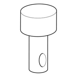 Geberit Set Betätigungshebel abschließbar, für Geberit Mapress Kugelhahn, geflanscht DN ... GEBERIT-90783 4025410548030 (Abb. 1)