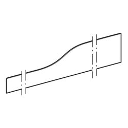 Geberit Bambini Dekorblende Front, für Spiel-, Waschlandschaft, für 4 Waschtischarma... GEBERIT-430010016 4022009336603 (Abb. 1)